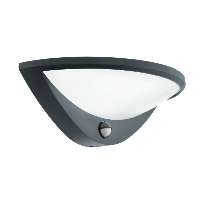 Aplica Exterior Eglo Belcreda 97312, Led 9.3W 1200Lm 3000K Ip44, Aluminiu Turnat, Alb