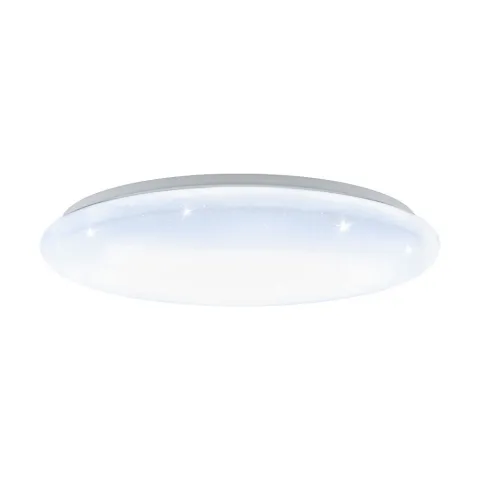 Plafoniera Eglo Giron-S 97541, Led 40W 4000Lm 3000K, 4000K, 5000K Ø570Mm, Efect De Cristal, Alb