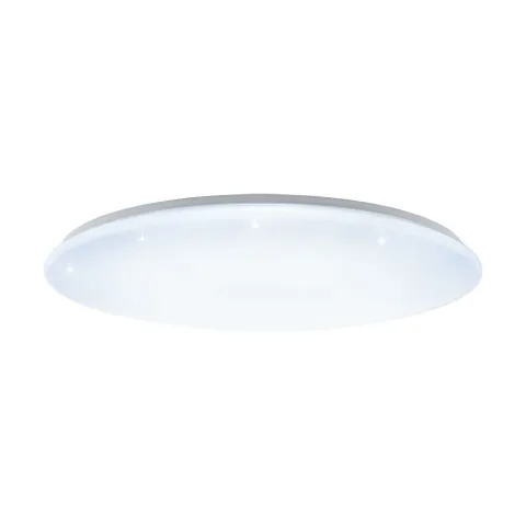 Plafoniera Eglo Giron-S 97543, Led 80W 7800Lm 3000K, 4000K, 5000K Ø1000Mm, Efect De Cristal, Alb