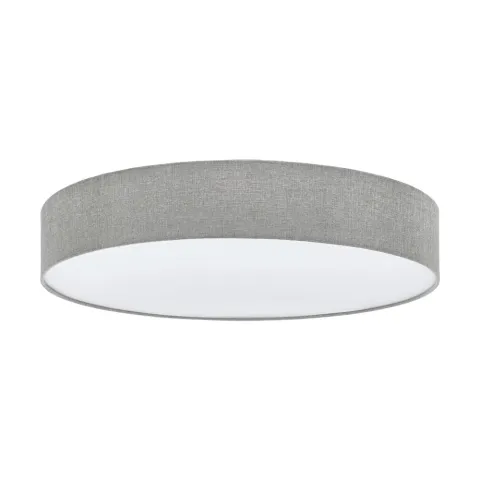Plafoniera Eglo Pasteri 97617, E27 5X25W Ø760Mm, Textil, Gri, Alb