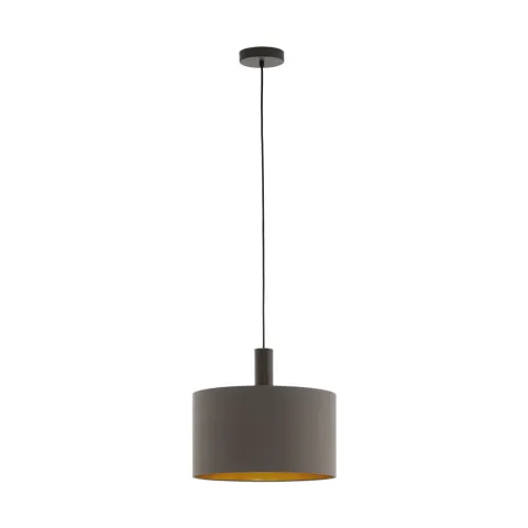 Pendul Eglo Concessa 1 97682, E27 1X60W Ø380Mm, Cappuccino, Auriu