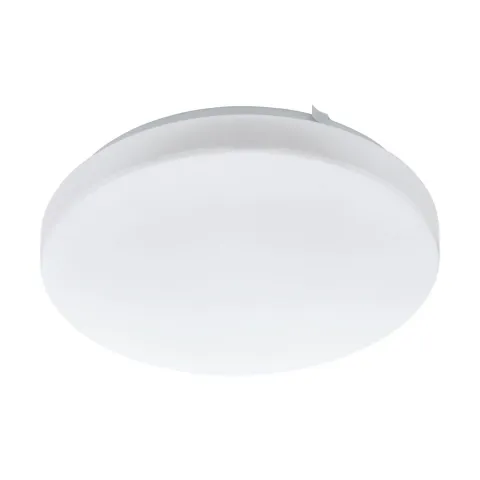 Plafoniera Eglo Frania 97871, Led 11.5W 1350Lm 3000K Ø280Mm, Otel, Alb