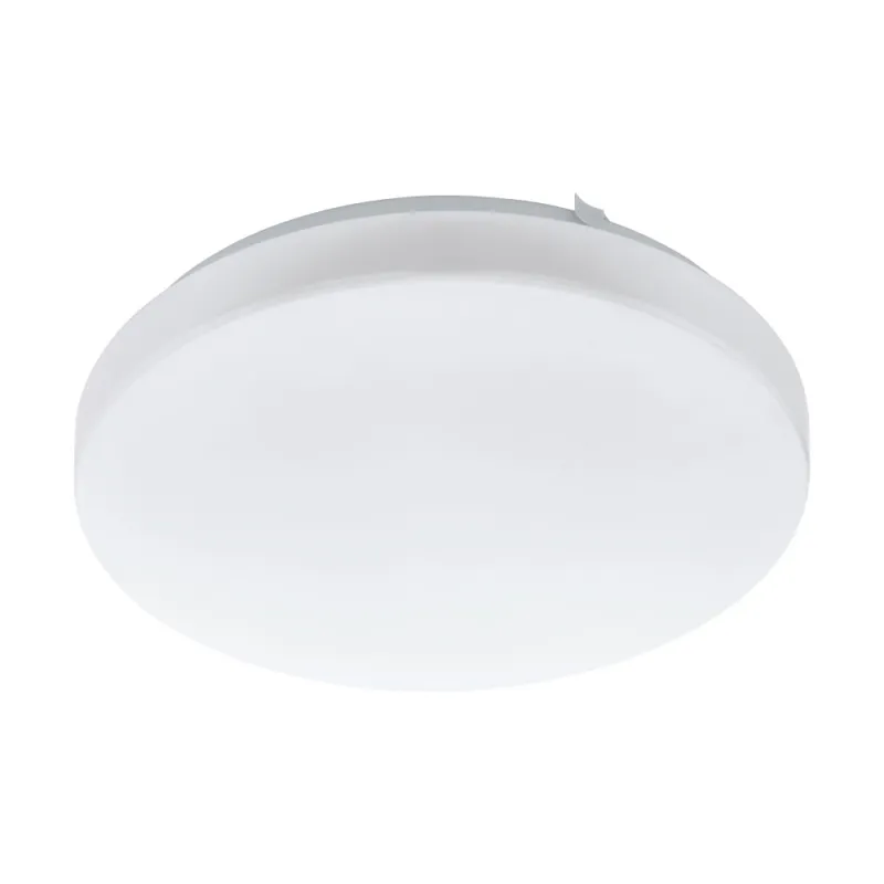 Plafoniera Eglo Frania 97871, Led 11.5W 1350Lm 3000K Ø280Mm, Otel, Alb