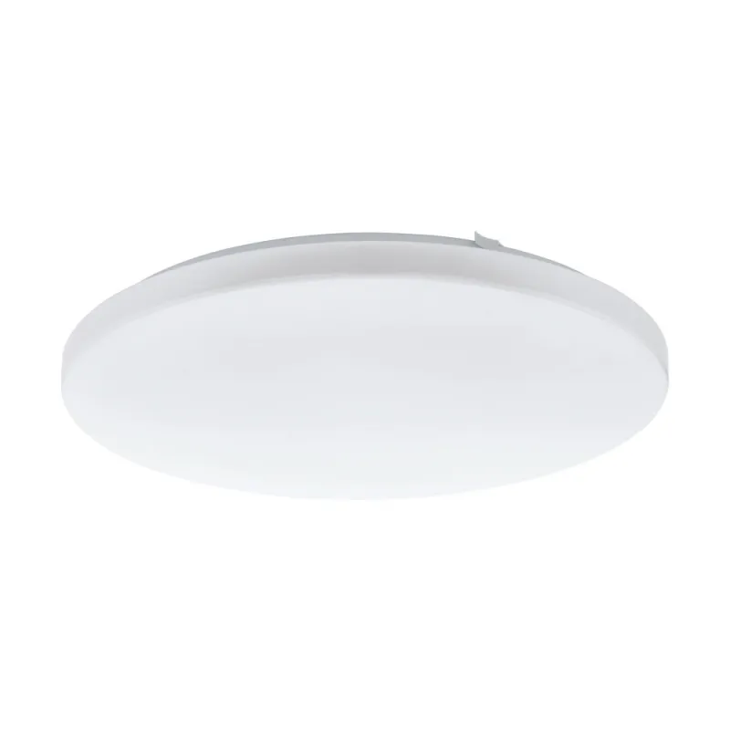 Plafoniera Eglo Frania 97873, Led 33.5W 3900Lm 3000K Ø430Mm, Otel, Alb