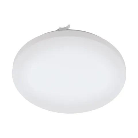 Plafoniera Eglo Frania 97884, Led 17.3W 2000Lm 3000K Ip44 Ø330Mm, Otel, Alb