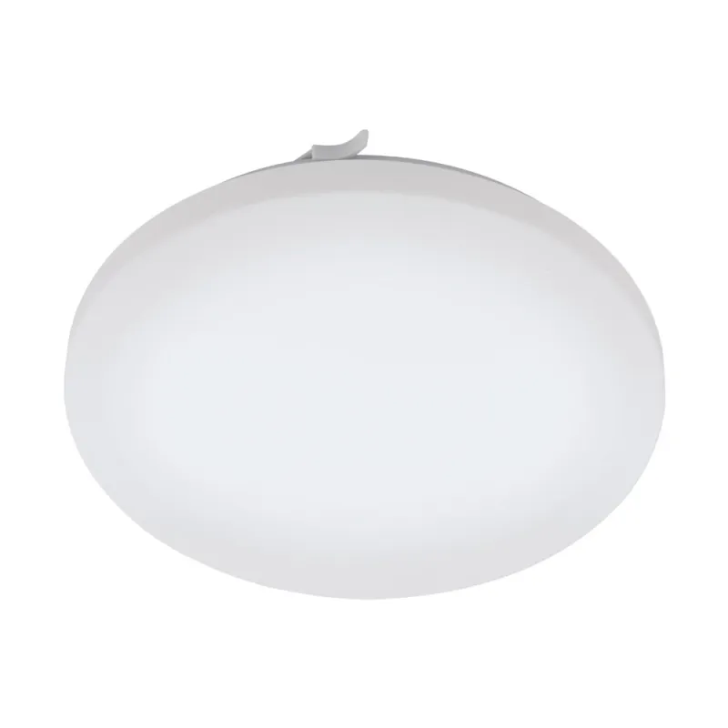 Plafoniera Eglo Frania 97884, Led 17.3W 2000Lm 3000K Ip44 Ø330Mm, Otel, Alb