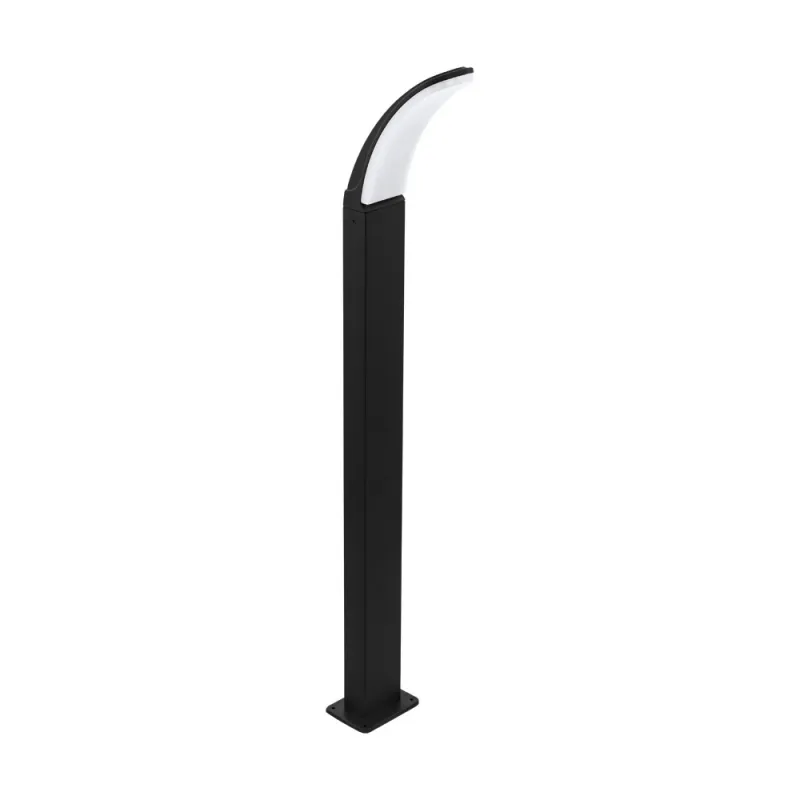 Stalp Exterior Eglo Fiumicino 98152, Led 1X11W 1300Lm 3000K Ip44, Negru