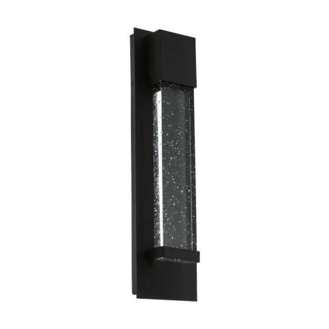 Aplica Exterior Eglo Villagrazia 98153, Led 2X3.3W 680Lm 3000K Ip44, Sticla, Negru