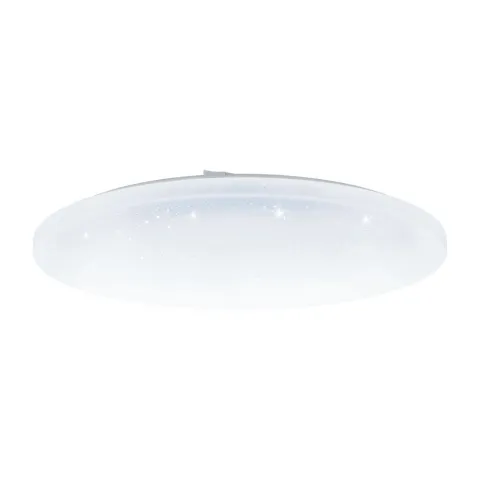 Plafoniera Eglo Frania-A 98237, Led 36W 3300Lm 2700-6500K Ø570Mm, Efect De Cristal, Alb