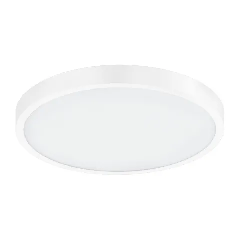 Plafoniera Eglo Fueva-A 98292, Led 14W 2000Lm 2700-6500K Ø225Mm, Aluminiu, Alb