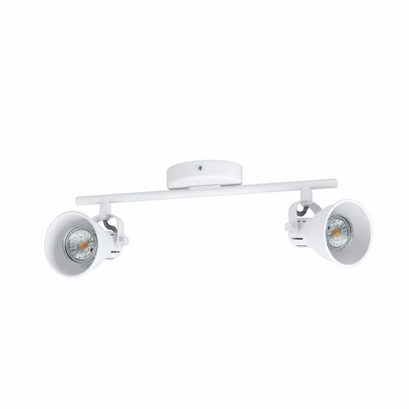 Plafoniera Eglo Seras 1 98394, Gu10 2X3.3W, Otel, Alb