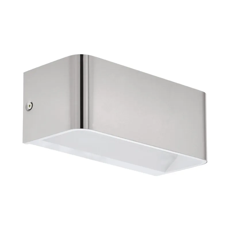 Aplica Eglo Sania 4 98425, Led 10W 1100Lm 3000K, Aluminiu, Nichel Mat