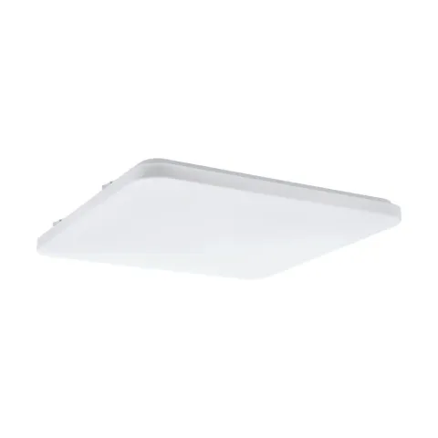 Plafoniera Eglo Frania 98447, Led 49.5W 5700Lm 3000K, Otel, Alb