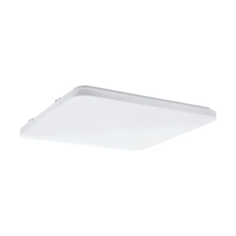 Plafoniera Eglo Frania 98447, Led 49.5W 5700Lm 3000K, Otel, Alb