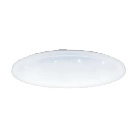 Plafoniera Eglo Frania-S 98448, Led 49.5W 5700Lm 3000K Ø550Mm, Efect De Cristal, Alb