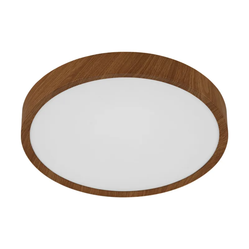 Plafoniera Eglo Musurita 98601, Led 16.8W 2000Lm 3000K Ø340Mm, Plastic, Otel, Alb