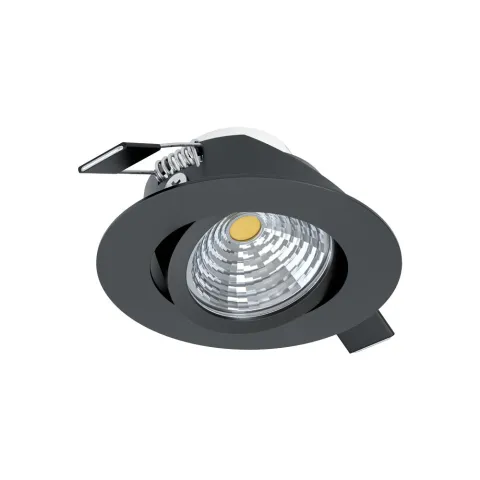 Spot Incastrat Eglo Saliceto 98609, Led 6W 380Lm 2700K Ø88Mm