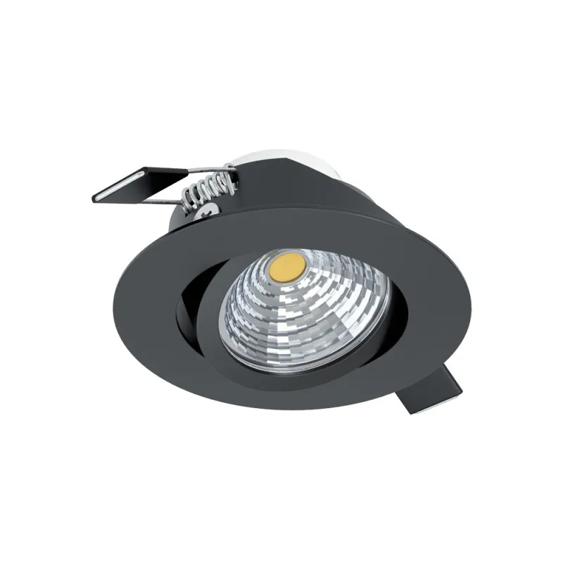 Spot Incastrat Eglo Saliceto 98609, Led 6W 380Lm 2700K Ø88Mm