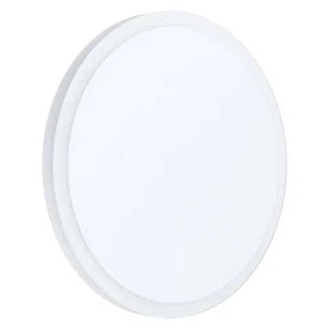 Plafoniera Eglo Mongodio 1 98656, Led 8.6W 920Lm 3000K Ø200Mm, Otel, Alb