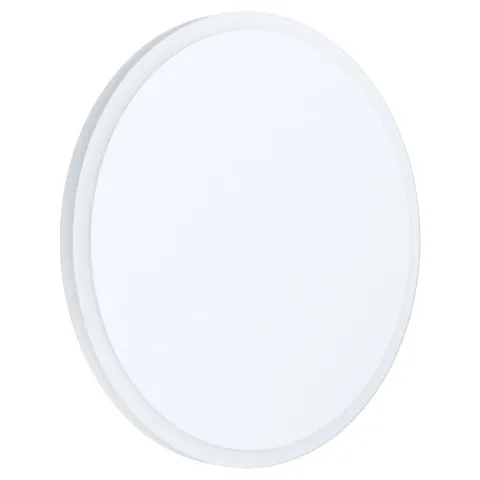 Plafoniera Eglo Mongodio 1 98657, Led 11.4W 1240Lm 3000K Ø250Mm, Otel, Alb