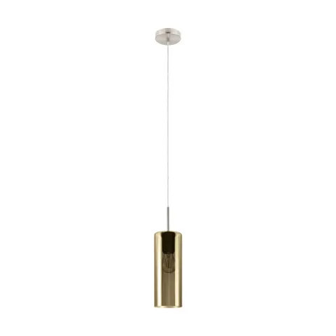 Pendul Eglo Selvino 98696, E27 1X15W Ø100Mm, Auriu