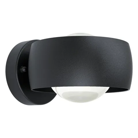 Aplica Exterior Eglo Treviolo 1 98706, Led 2X2W 460Lm 3000K Ip44, Aluminiu Turnat, Alb