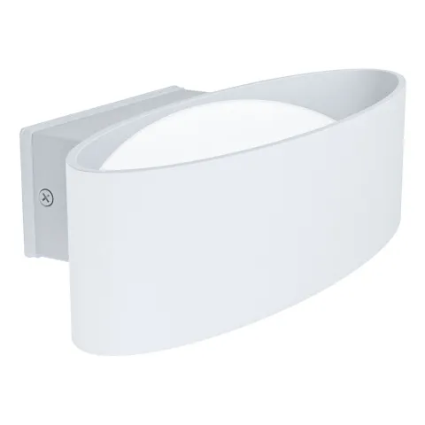 Aplica Exterior Eglo Chinoa 98709, Led 10W 1100Lm 3000K Ip44, Otel, Aluminiu, Transparent