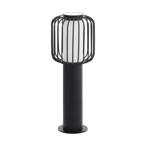 Stalp Exterior Eglo Ravello 98723, E27 1X28W Ip44 Ø165Mm, Negru