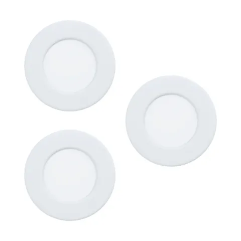 Spot Incastrat Eglo Fueva 5 99135, Led 3X2.7W 900Lm 3000K Ø86Mm