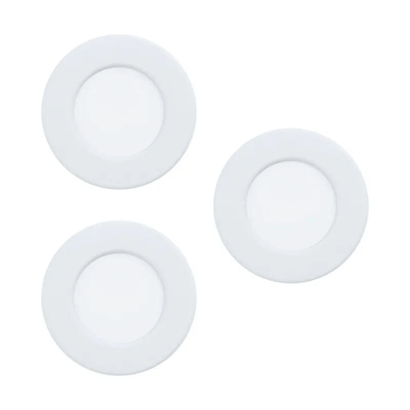 Spot Incastrat Eglo Fueva 5 99135, Led 3X2.7W 900Lm 3000K Ø86Mm