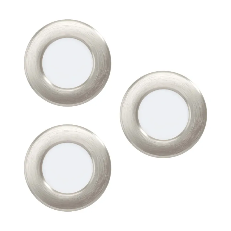 Spot Incastrat Eglo Fueva 5 99141, Led 3X2.7W 900Lm 3000K Ø86Mm