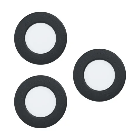 Spot Incastrat Eglo Fueva 5 99146, Led 3X2.7W 900Lm 3000K Ø86Mm