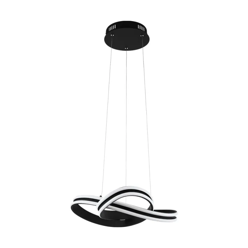 Suspensie Eglo Corredera 99249, Led 2X18W 5000Lm 3000K Ø500Mm, Otel, Alb