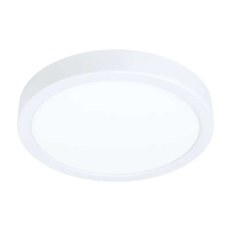 Plafoniera Eglo Fueva 5 99258, Led 16.5W 1800Lm 3000K Ø210Mm, Otel, Alb