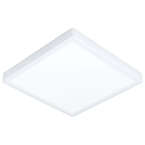 Plafoniera Eglo Fueva 5 99268, Led 20W 2300Lm 3000K Ip44, Otel, Alb