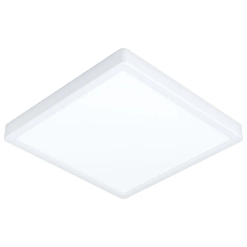 Plafoniera Eglo Fueva 5 99268, Led 20W 2300Lm 3000K Ip44, Otel, Alb