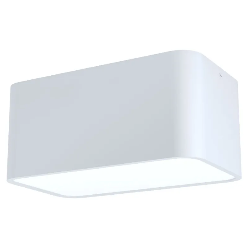 Aplica Eglo Grimasola 99282, E27 2X28W, Aluminiu, Otel, Alb