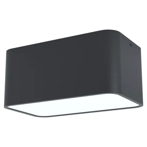 Aplica Eglo Grimasola 99284, E27 2X28W, Aluminiu, Otel, Alb
