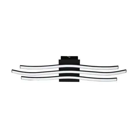 Plafoniera Eglo Roncade 1 99321, Led 21W 2800Lm 3000K, Aluminiu, Otel, Alb