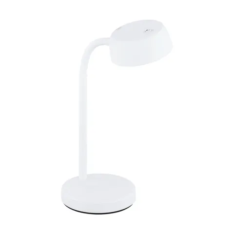 Veioza Eglo Cabales 99334, Led 4.5W 500Lm 3000K Ø140Mm, Plastic, Alb