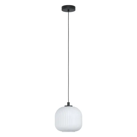 Pendul Eglo Mantunalle 99366, E27 1X40W Ø200Mm, Alb