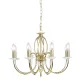 Candelabru Aegean de la Elstead E14, Auriu, Ag8-Pol-Brass, UK