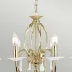 Candelabru Aegean de la Elstead E14, Auriu, Ag8-Pol-Brass, UK