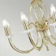 Candelabru Aegean de la Elstead E14, Auriu, Ag8-Pol-Brass, UK