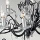 Candelabru Amarilli de la Elstead E14, Negru, Aml10-Blk-Silver, UK