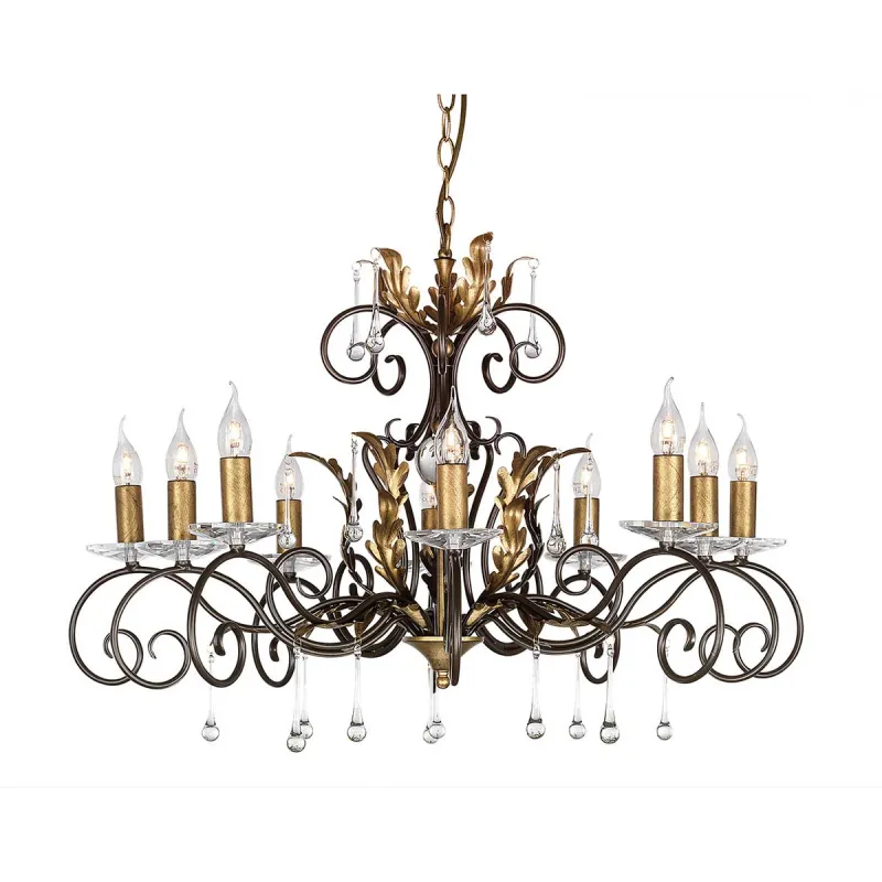 Candelabru Amarilli de la Elstead E14, Bronz, Aml10-Bronze, UK