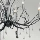 Candelabru Amarilli de la Elstead E14, Negru, Aml15-Blk-Silver, UK
