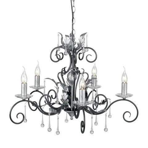 Candelabru Amarilli de la Elstead E14, Negru, Aml5-Blk-Silver, UK