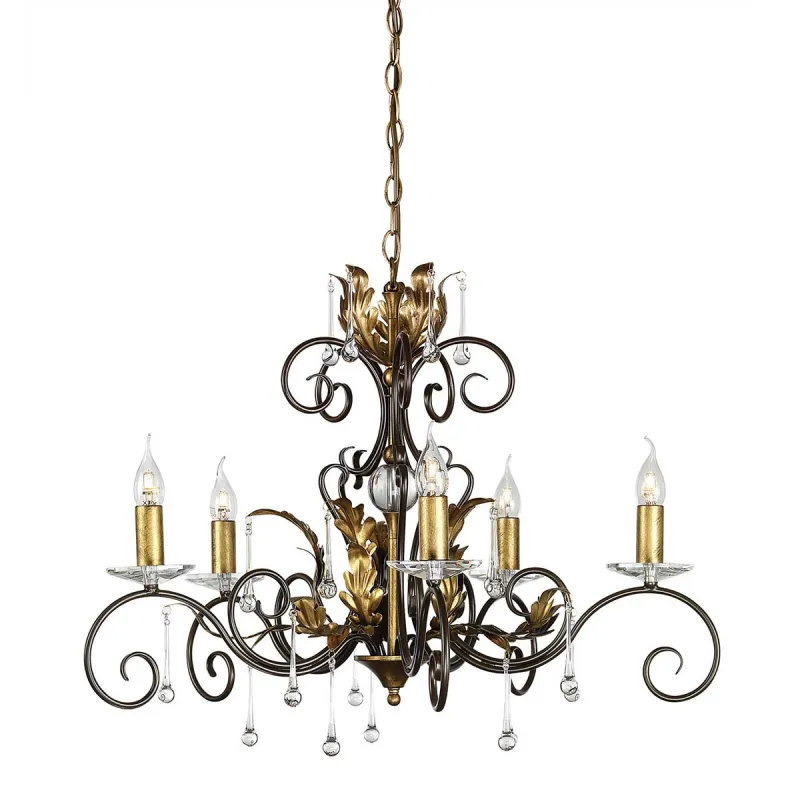 Candelabru Amarilli de la Elstead E14, Bronz, Aml5-Bronze, UK