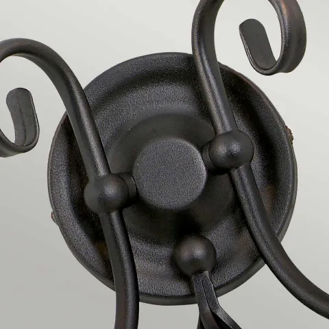 Aplica Artisan de la Elstead E14, Negru, Art2-Black, UK